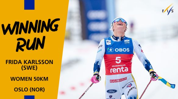 Karlsson goes solo to win 50k at Holmenkollen