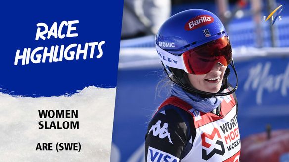 Race Highlights: Mikaela Shiffrin clinches record-equalling 8th Slalom title