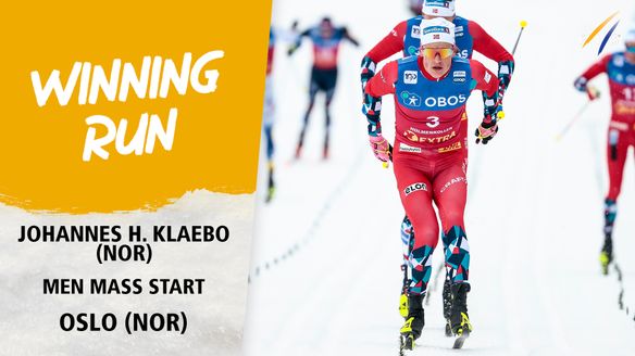 Winning Run: Klaebo adds Oslo 50k to his trophy cabinet