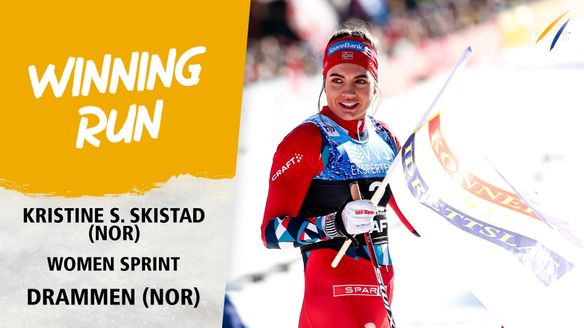 Winning Run: Skistad has the final say in Drammen City Sprint