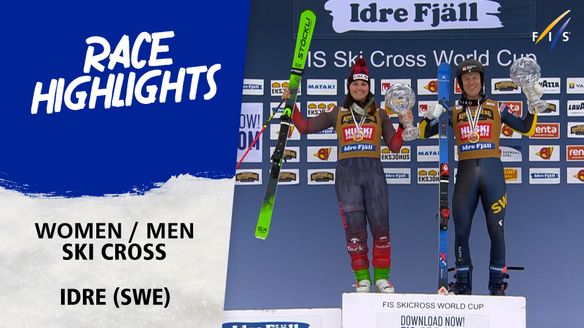 Thompson and D. Mobaerg are Ski Cross Queen and King