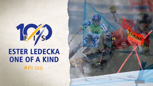 This is #FIS100 - Episode 05 - Ester Ledecka - one of a kind