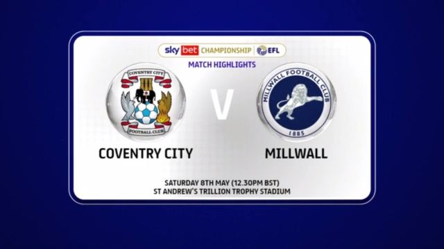 Coventry City vs Millwall H2H stats - SoccerPunter