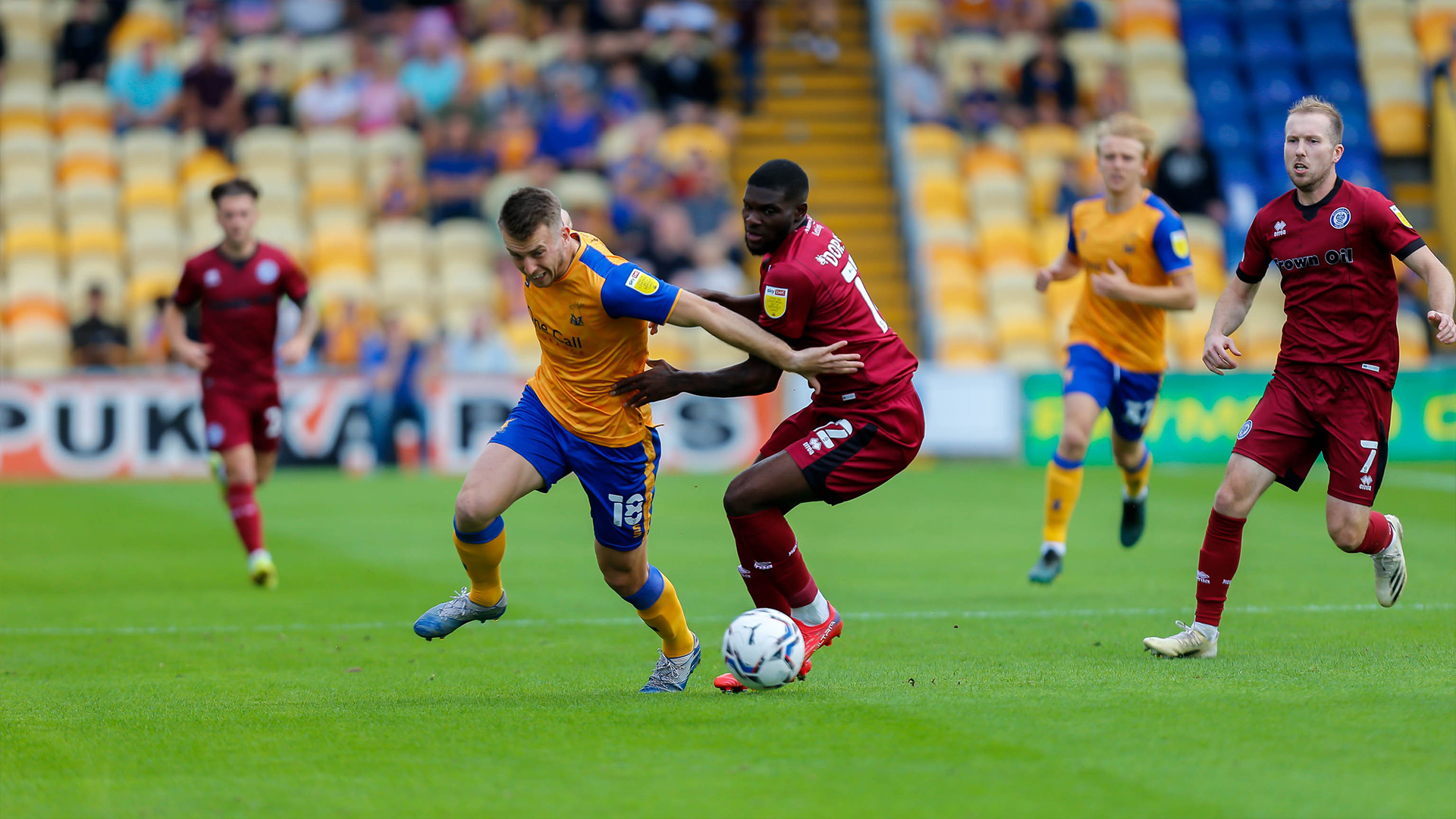Mansfield Town vs Rochdale on 18 Sep 21 - Match Centre - Mansfield Town